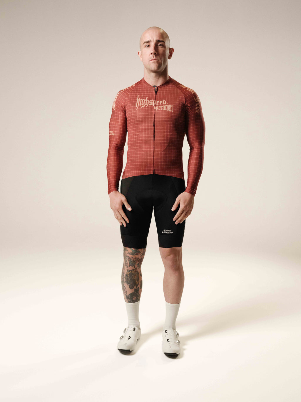 OKOK Studio Men's Chequered LS Jersey