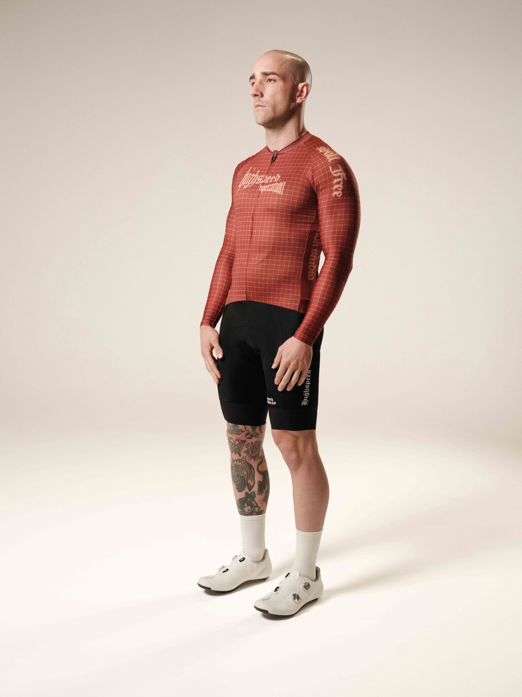 OKOK Studio Men's Chequered LS Jersey