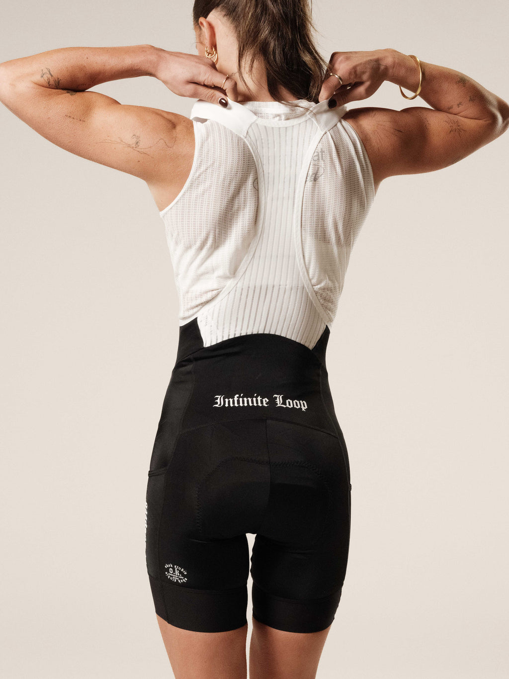 OKOK Studio Women's cargo bib shorts