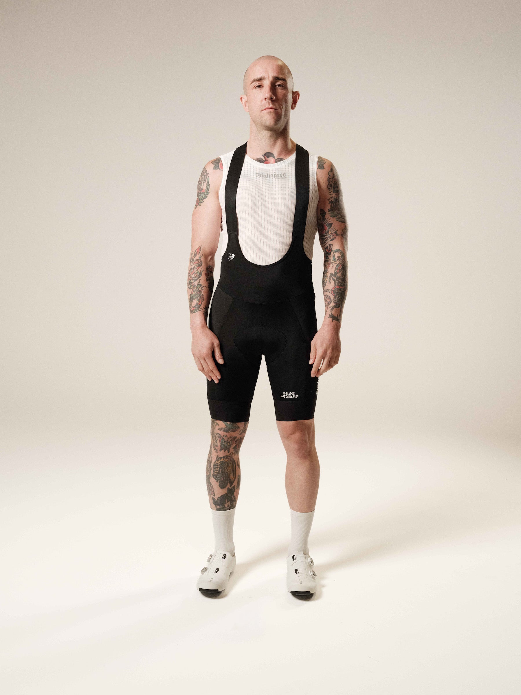 OKOK Studio Men's cargo bib shorts
