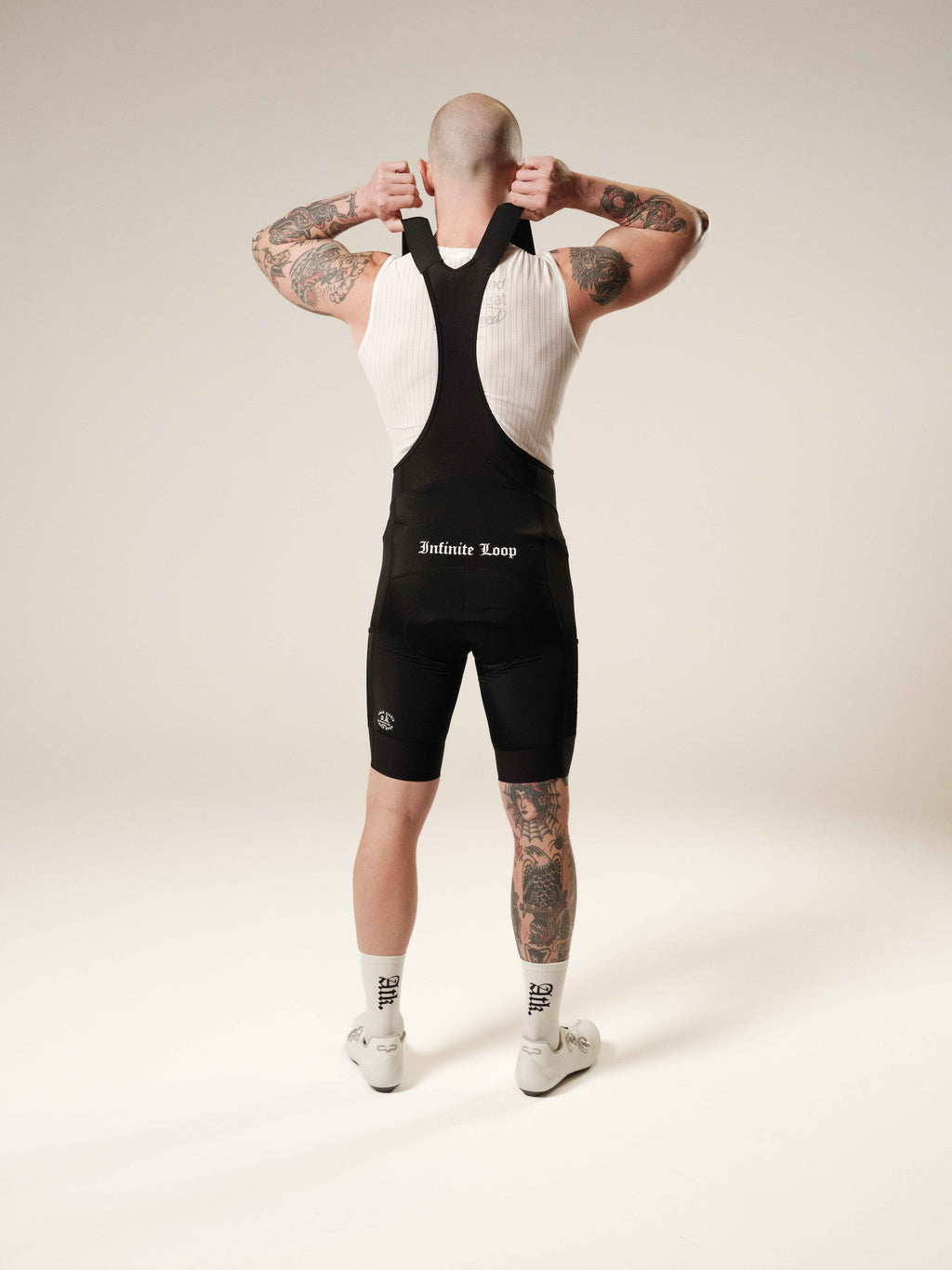 OKOK Studio Men's cargo bib shorts