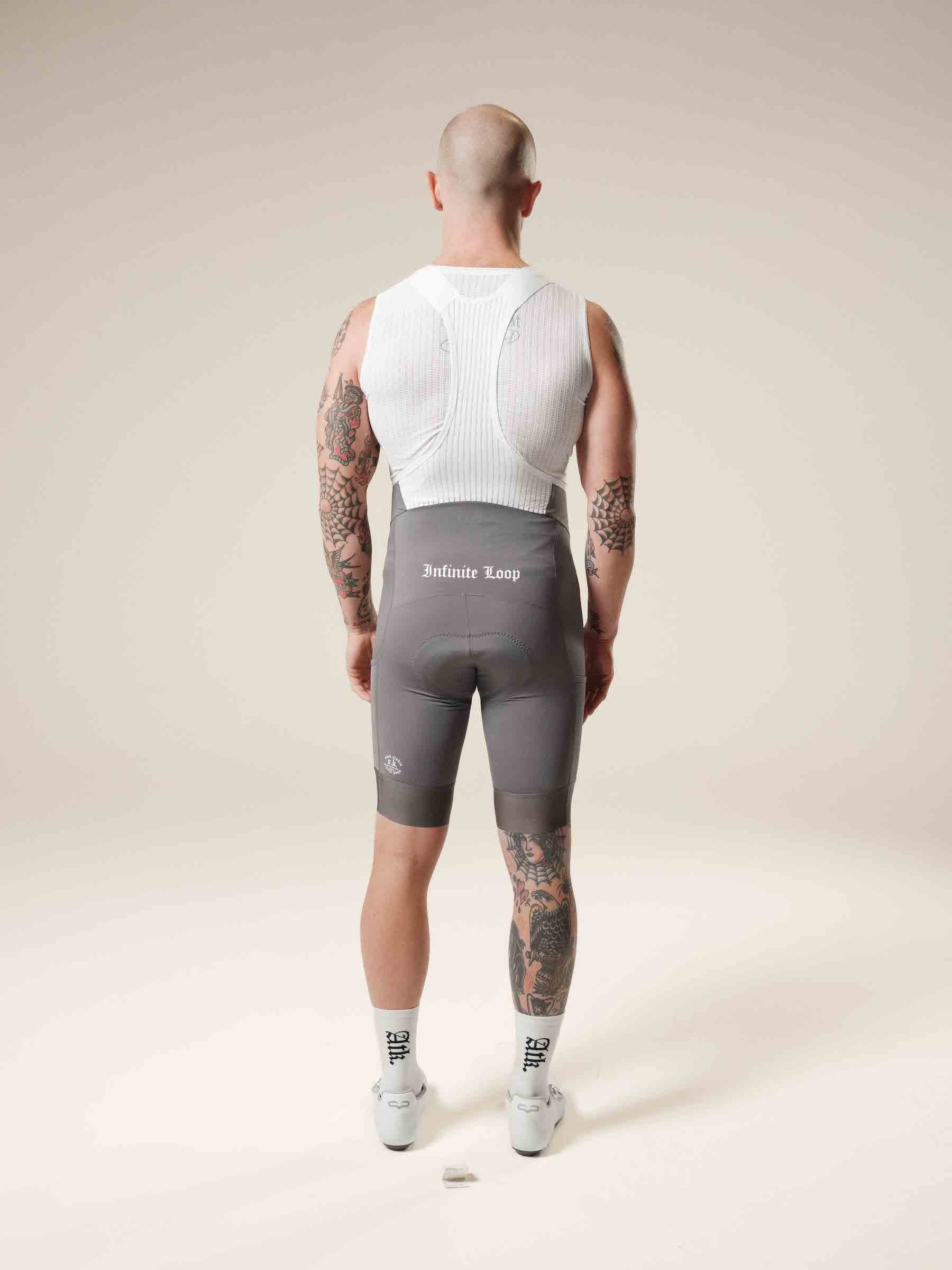 OKOK Studio Men's cargo bib shorts